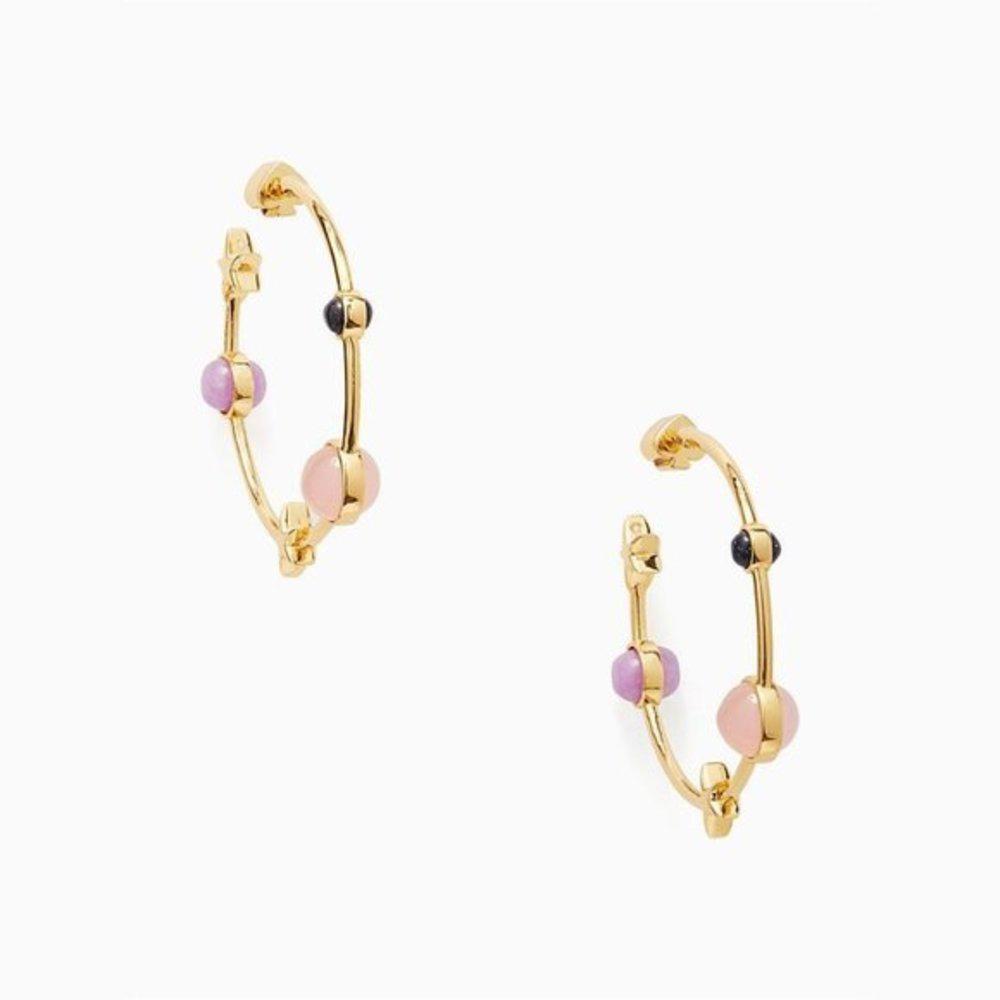 Kate Spade On the Rocks Hoops Earrings - Picture 8 of 13